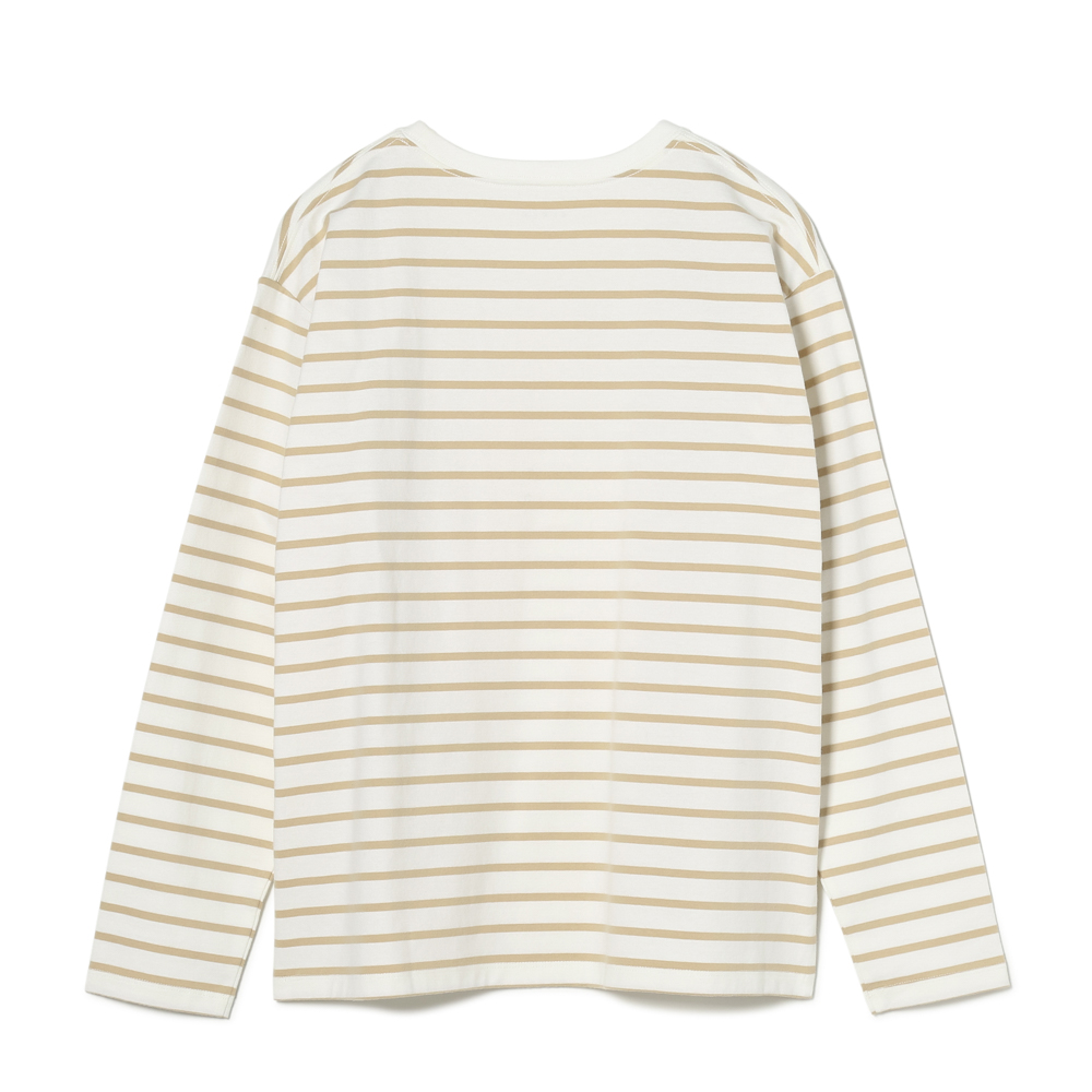 L/S STRIPED TEE CREW