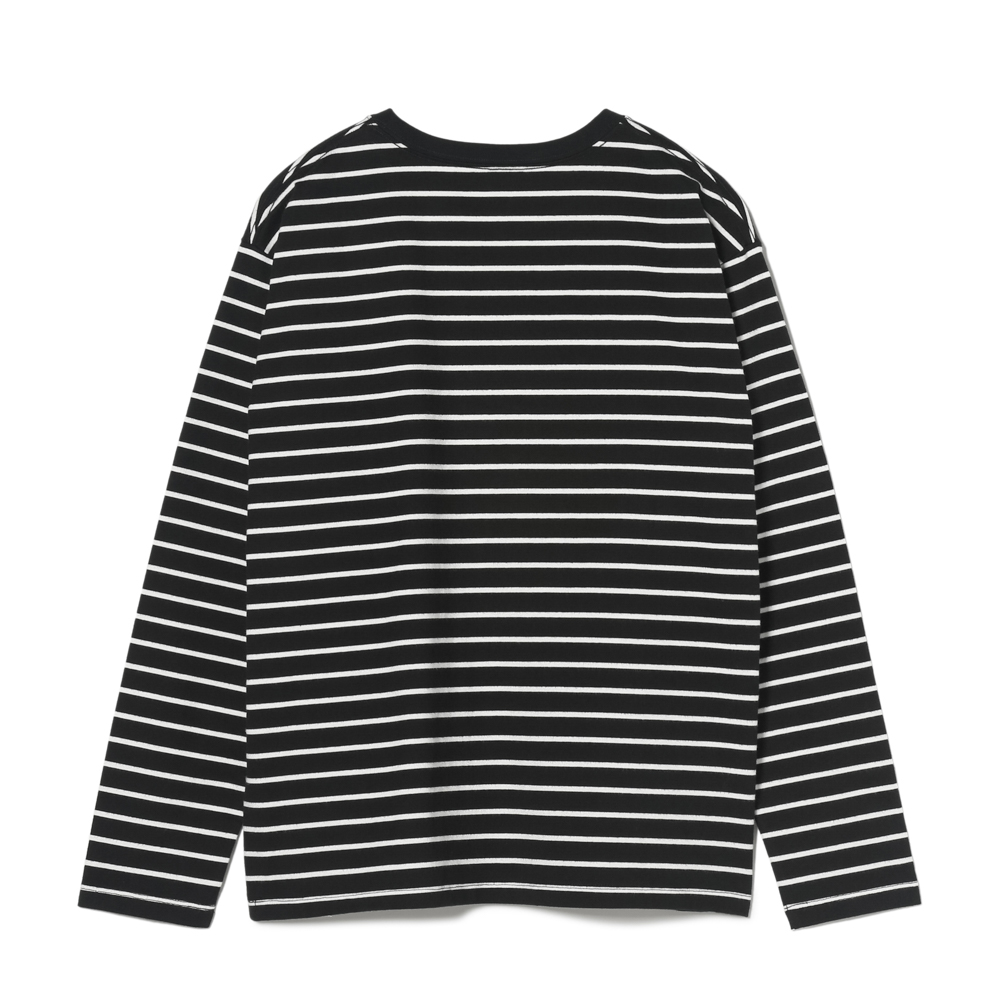 L/S STRIPED TEE CREW