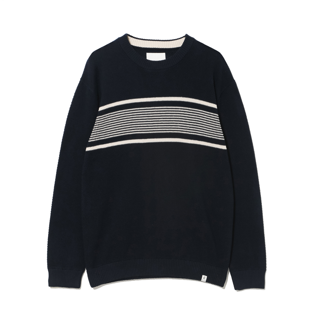 L/S PIQUE KNIT PANEL