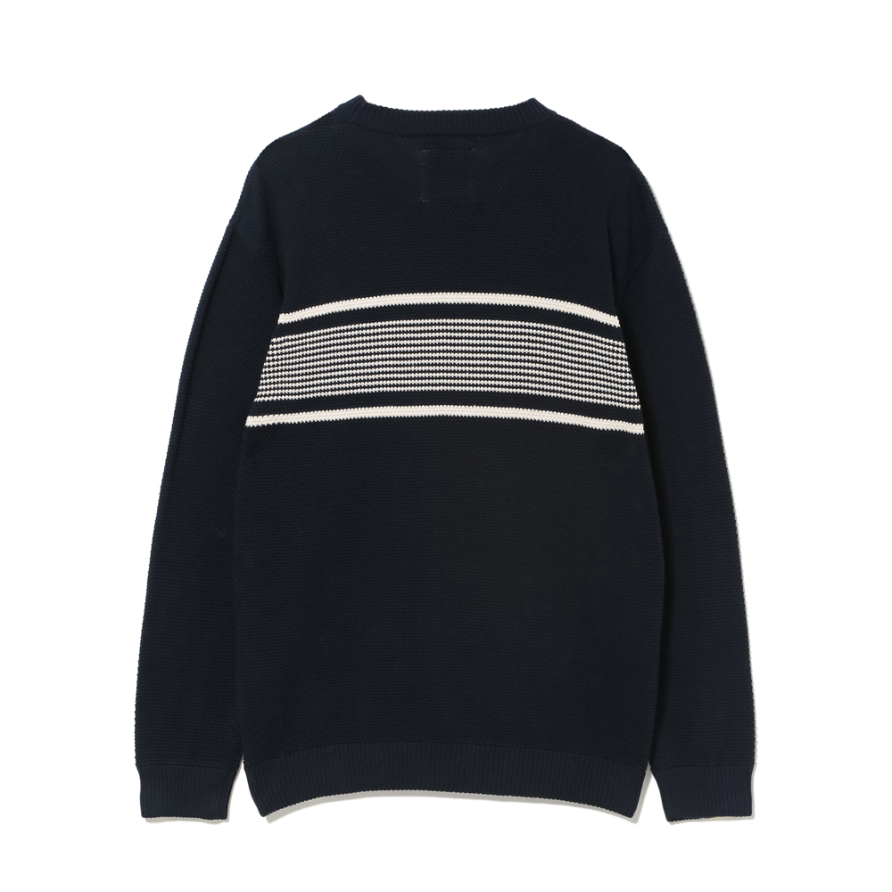 L/S PIQUE KNIT PANEL