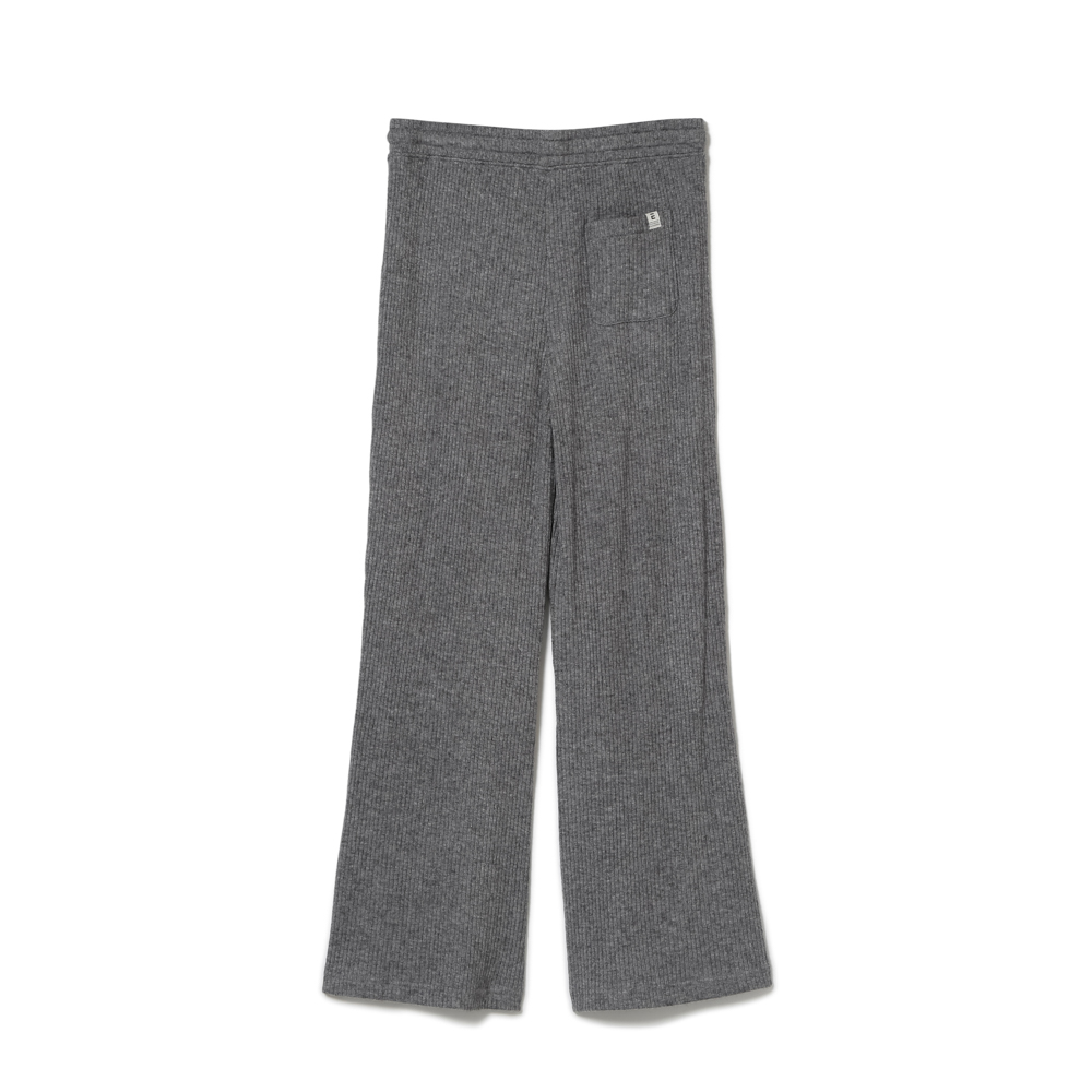 RIB WIDE PANTS