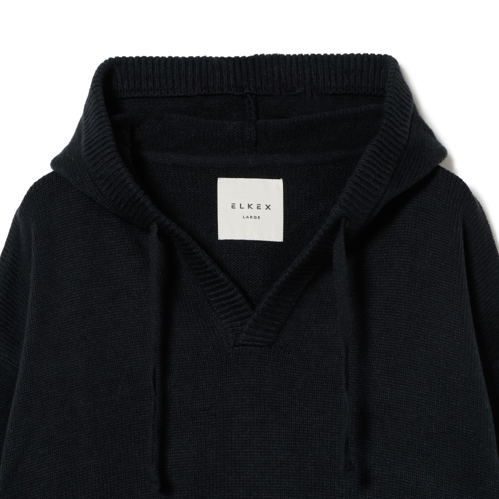 KNIT FULL HOODIE