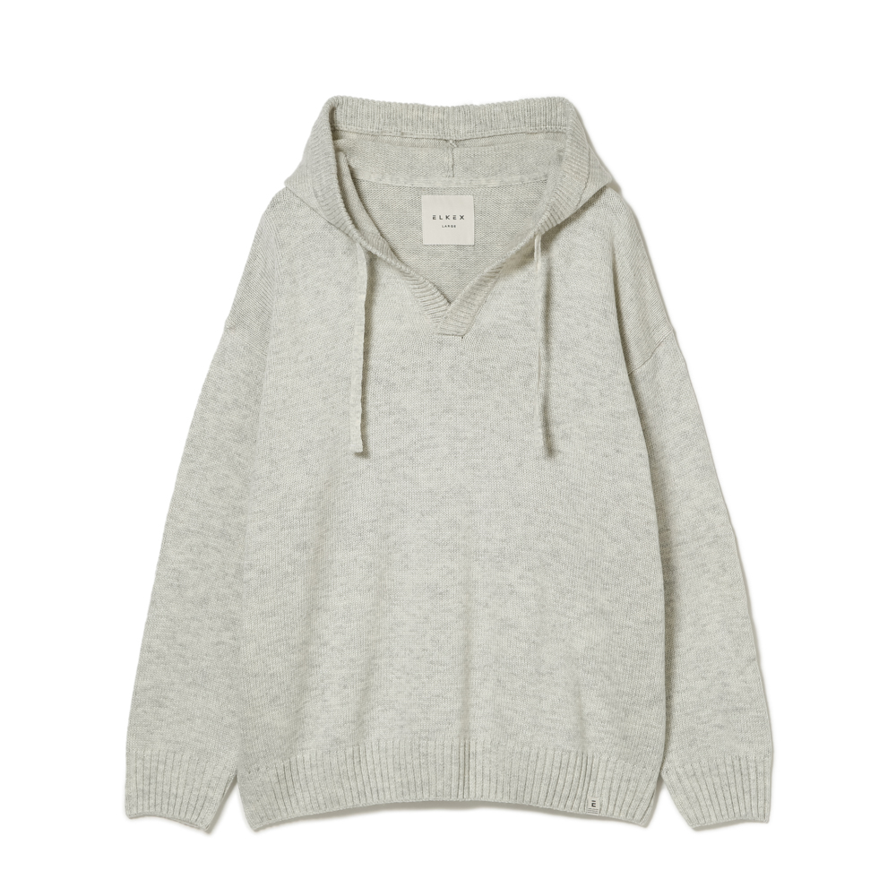 KNIT FULL HOODIE