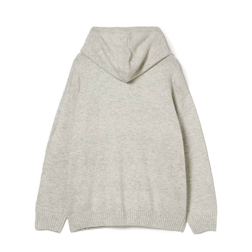 KNIT FULL HOODIE