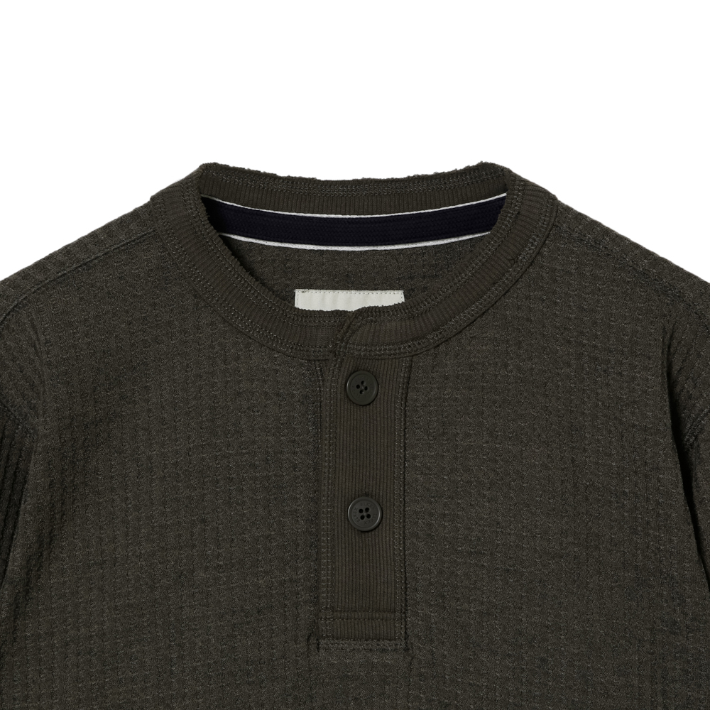 L/S WAFFLE HENREY