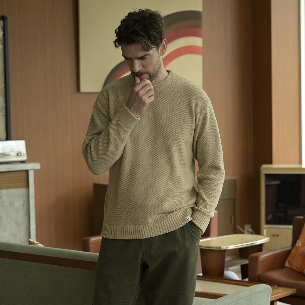 POPCORN KNIT CREW