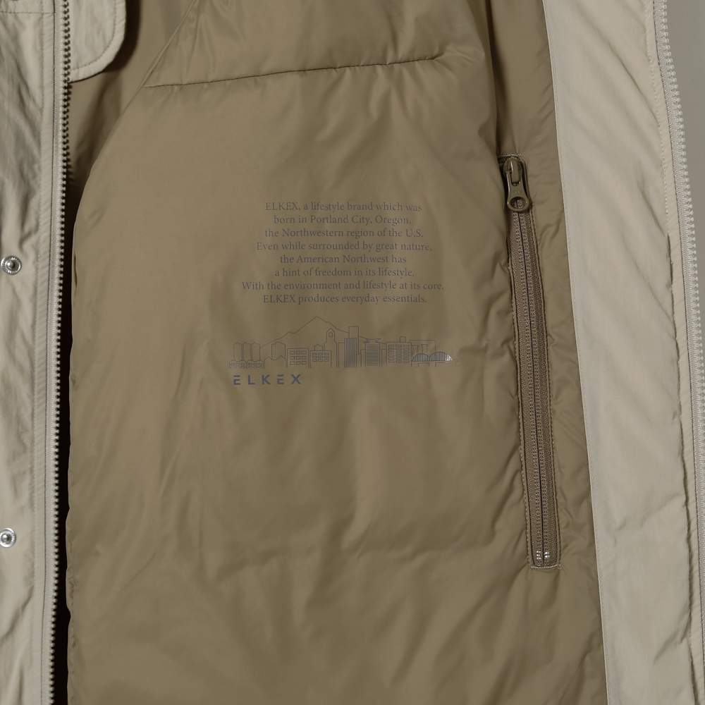 DOWN MIX COAT