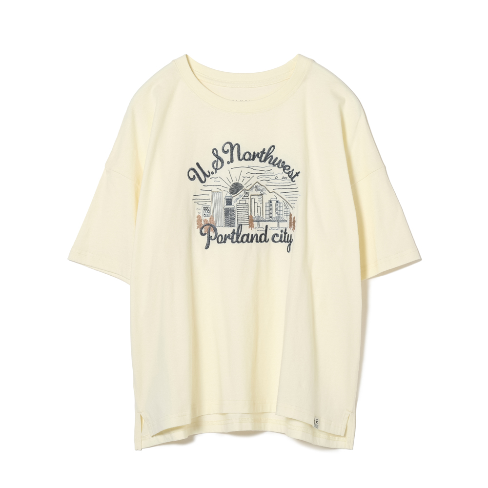 S/S EMBROIDEY TEE