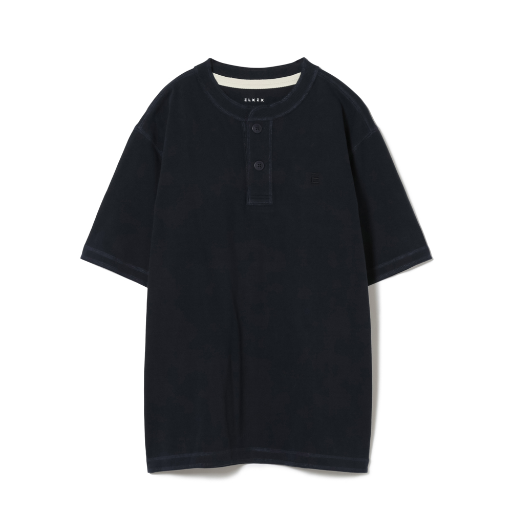 S/S BASIC HENLEY TEE