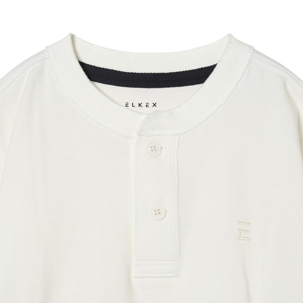 S/S BASIC HENLEY TEE