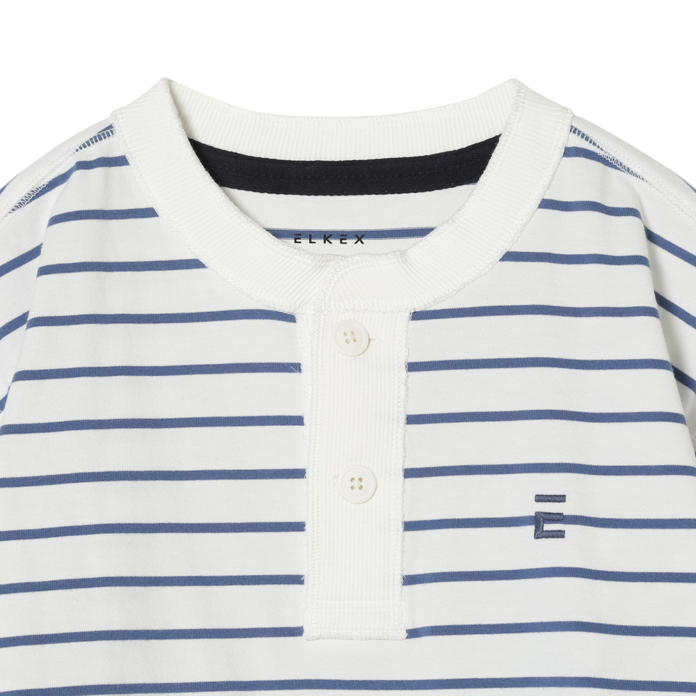 S/S BASIC HENLEY TEE
