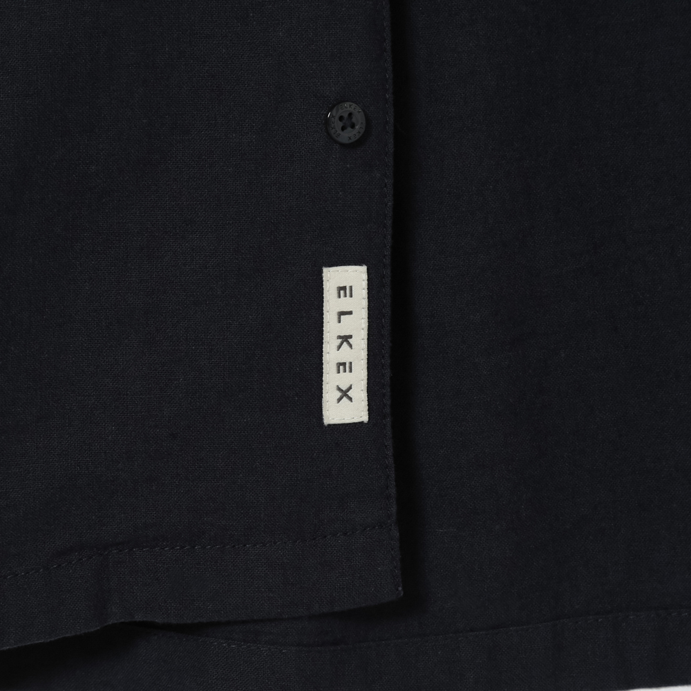 S/S LINEN OPEN SH