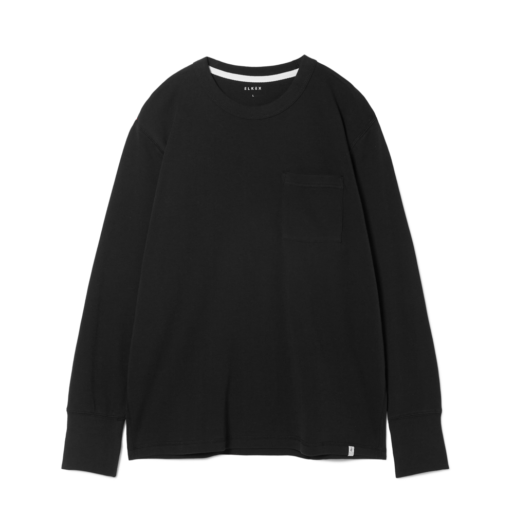 L/S MUJI SOFT CREW T