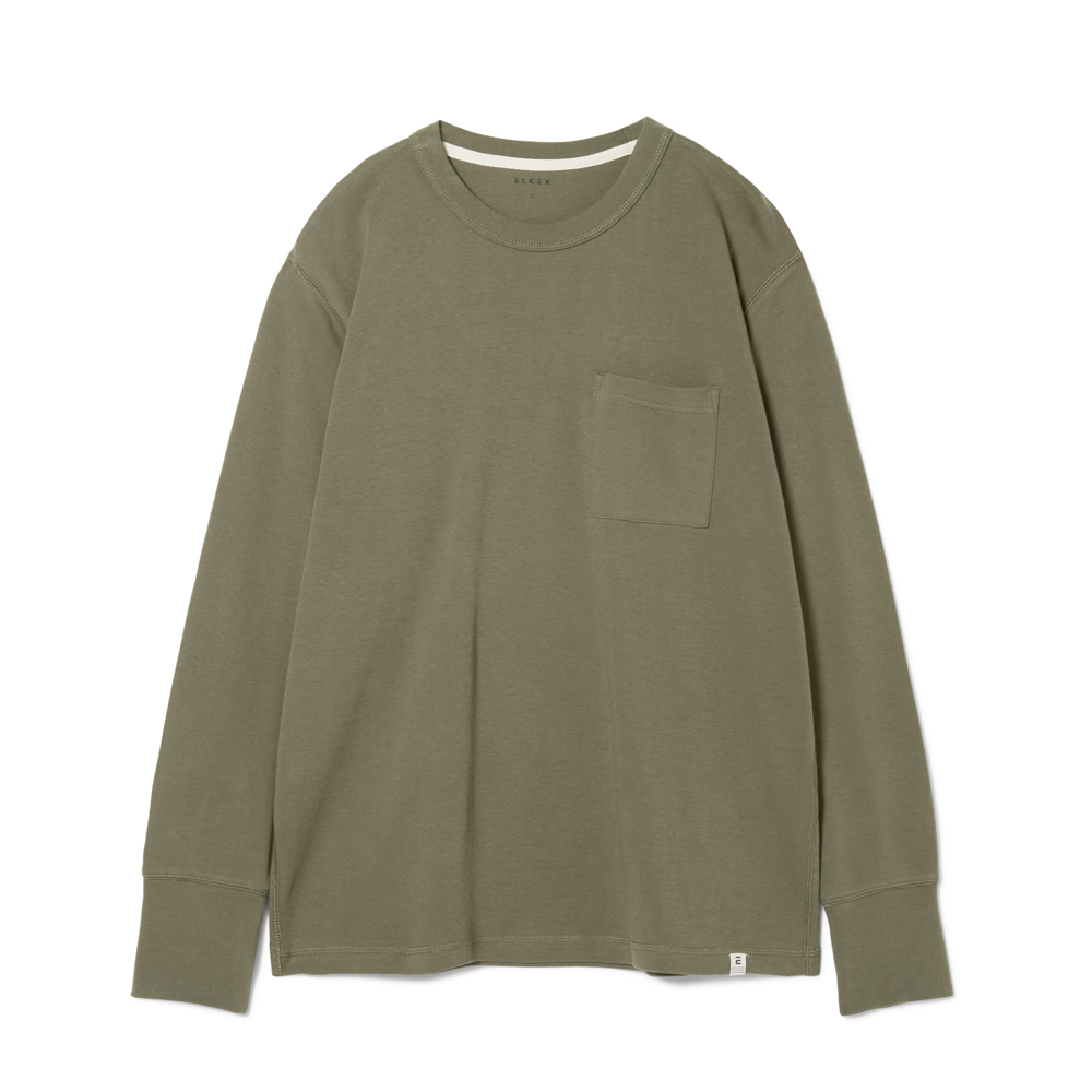 L/S MUJI SOFT CREW T