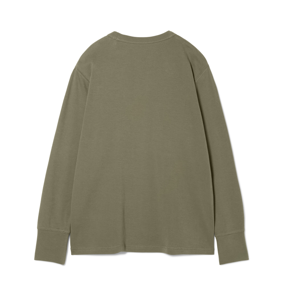 L/S MUJI SOFT CREW T