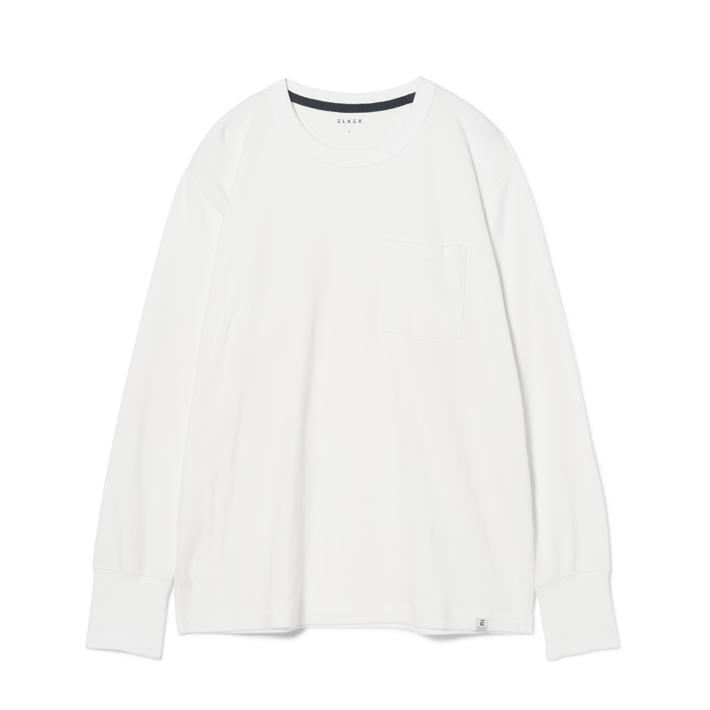 L/S MUJI SOFT CREW T