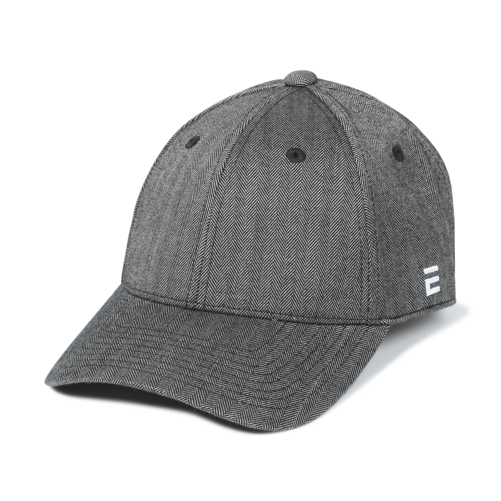 E-LOGO HERRINGBONE CAP
