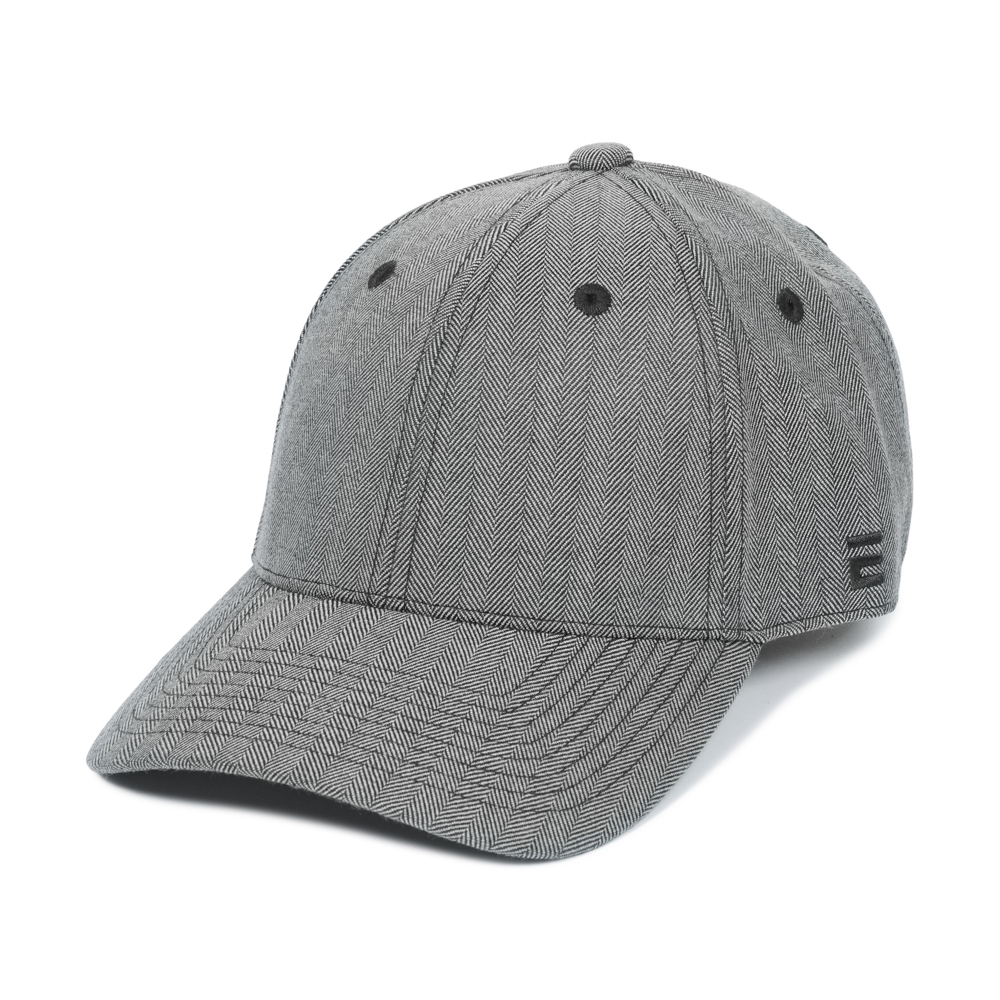 E-LOGO HERRINGBONE CAP