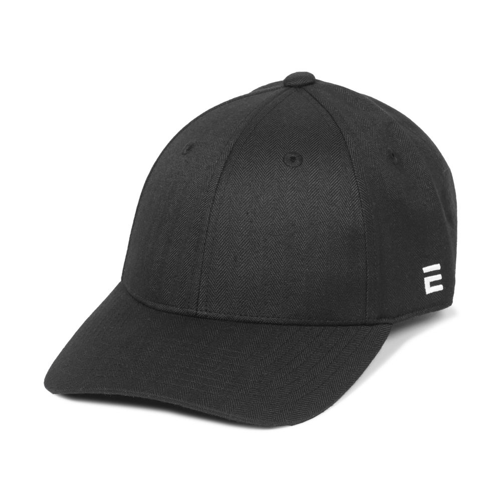 E-LOGO HERRINGBONE CAP