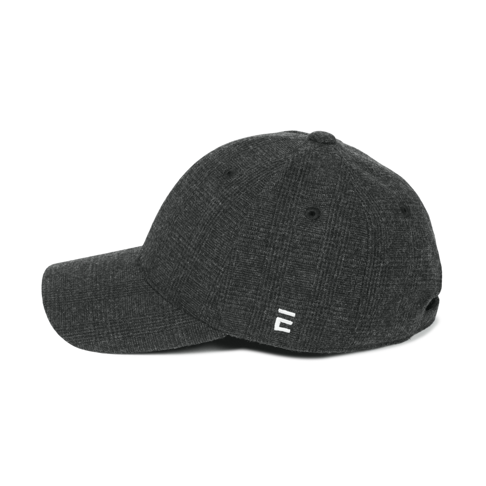 E-LOGO GLENCHECK CAP