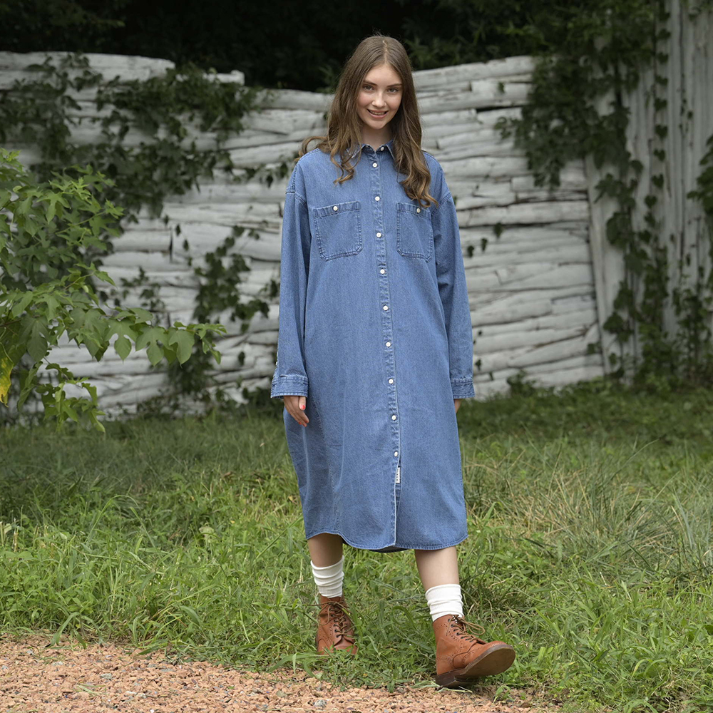 L/S DENIM OP