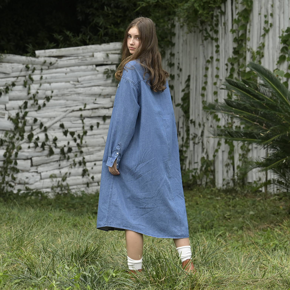 L/S DENIM OP