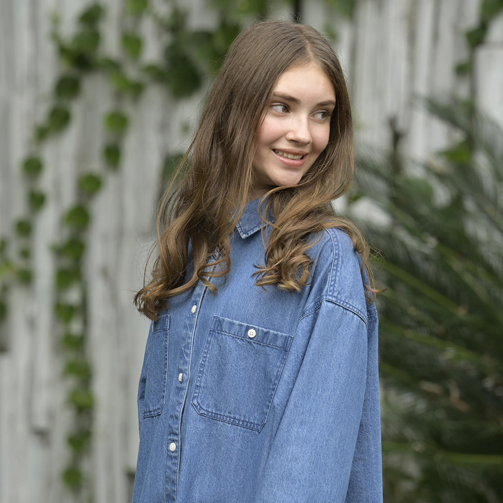 L/S DENIM OP