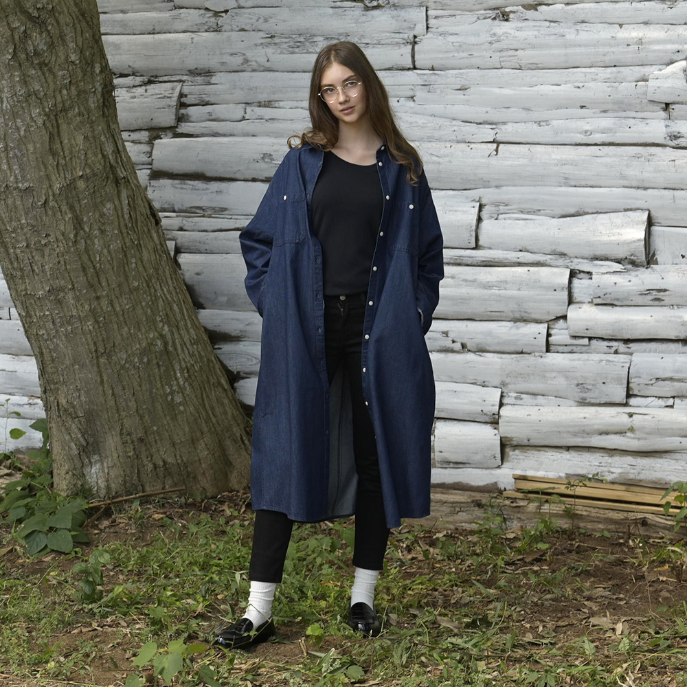 L/S DENIM OP