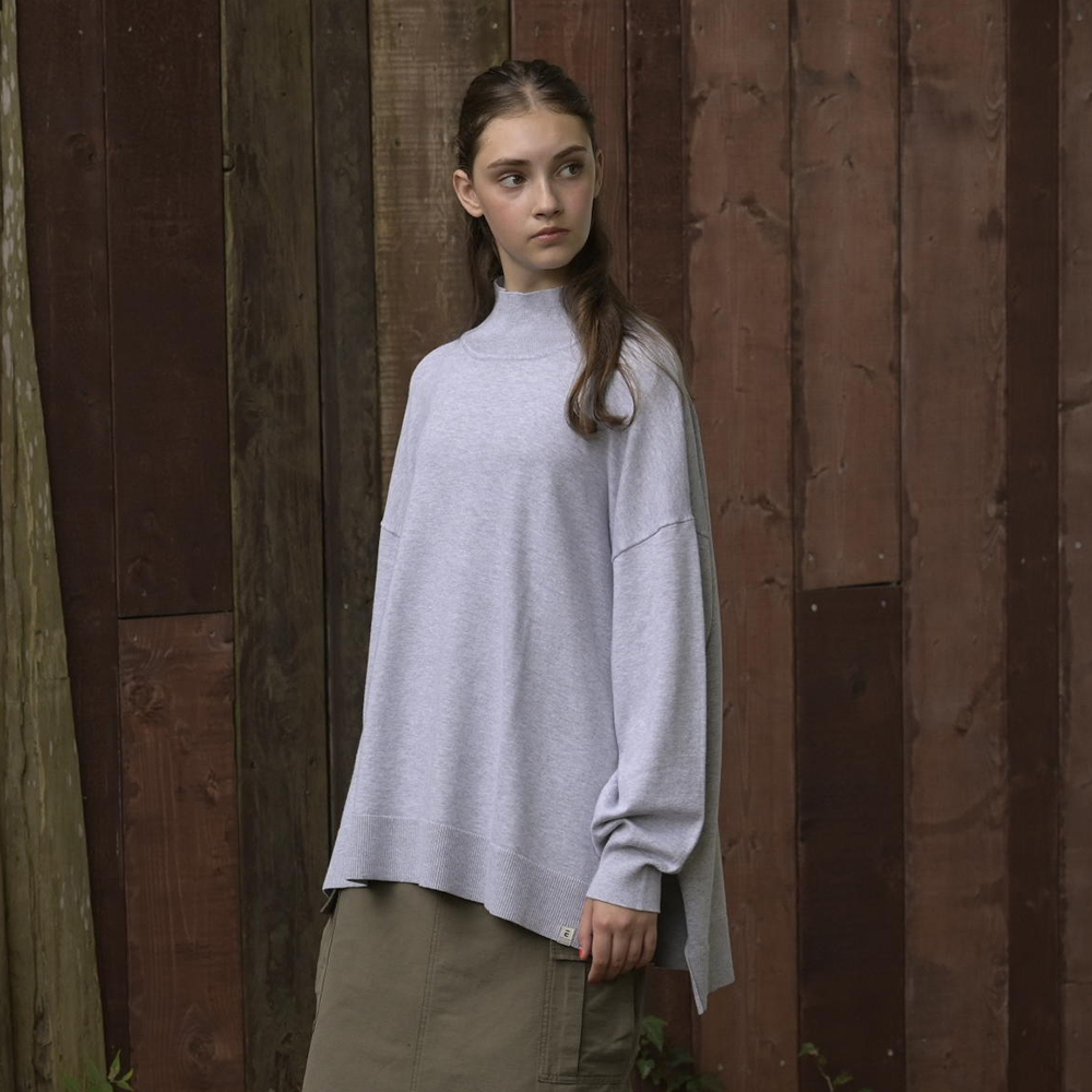 L/S TURTLE NECK KNIT