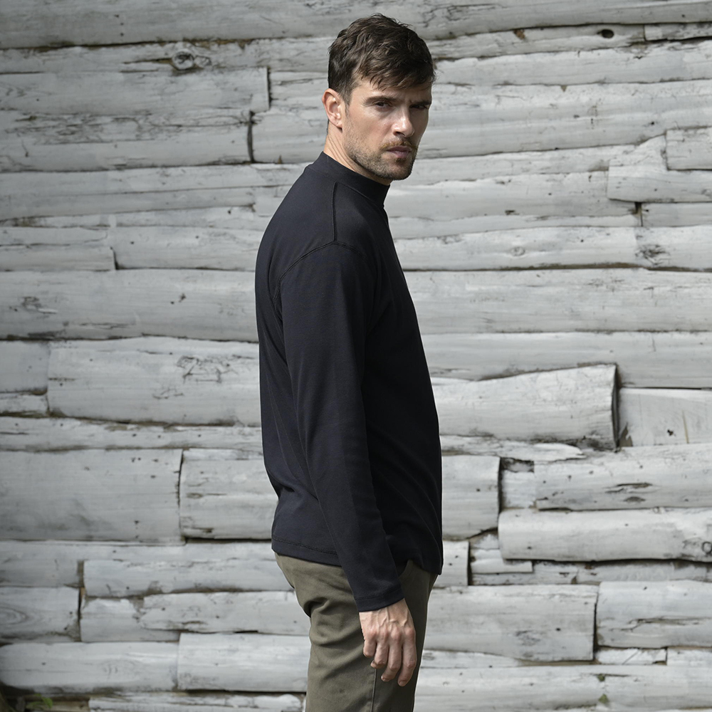 L/S MUJI SOFT CREW T
