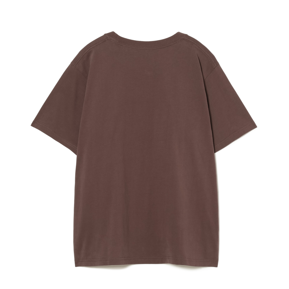 S/S EMBROIDERY WIDE TEE