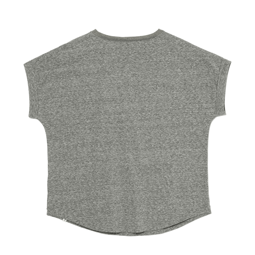 S/S EMBLEM ROLLUP TEE