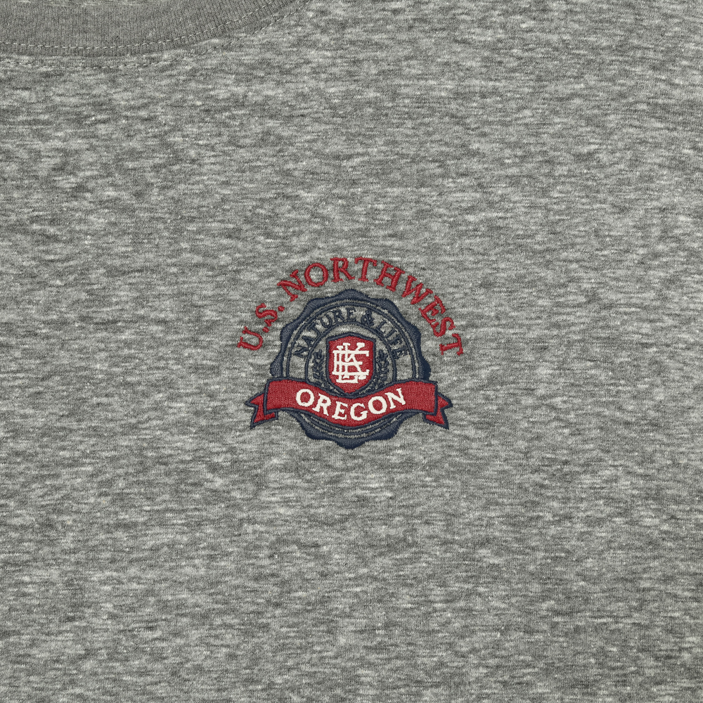 S/S EMBLEM ROLLUP TEE