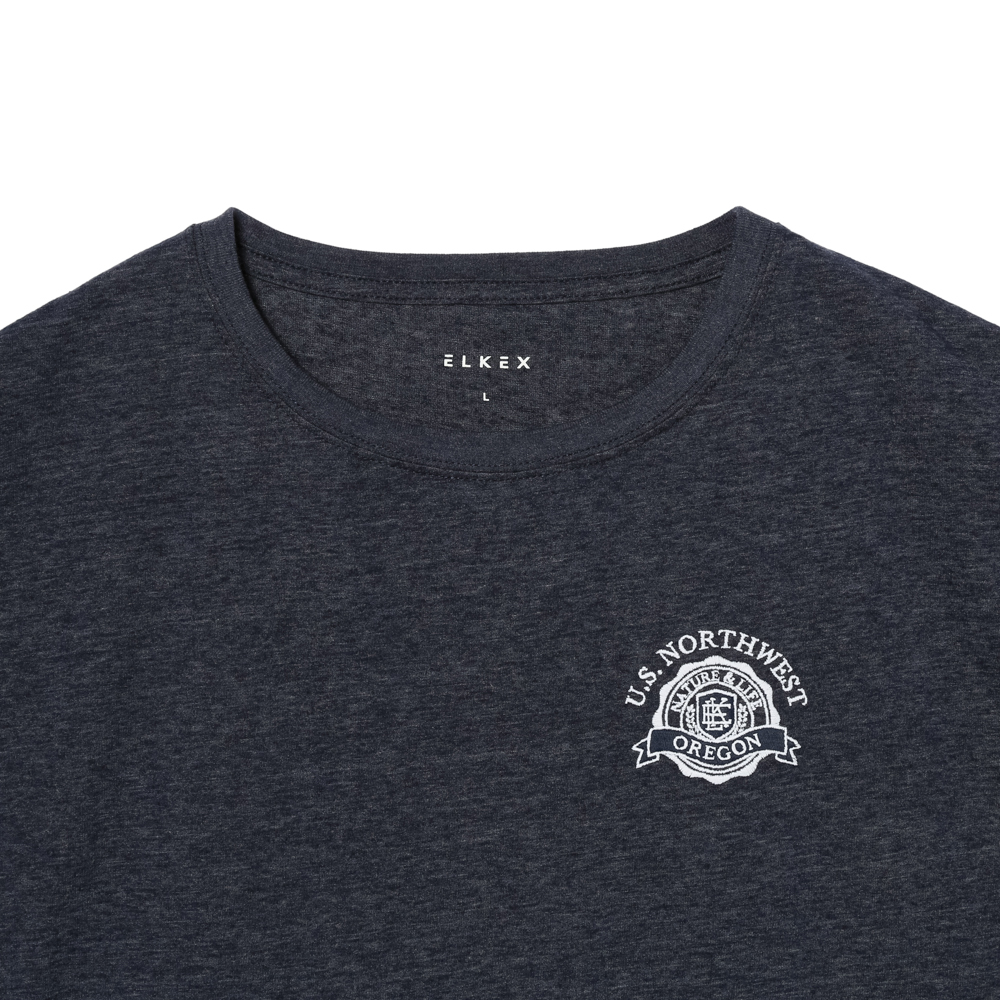 S/S EMBLEM ROLLUP TEE