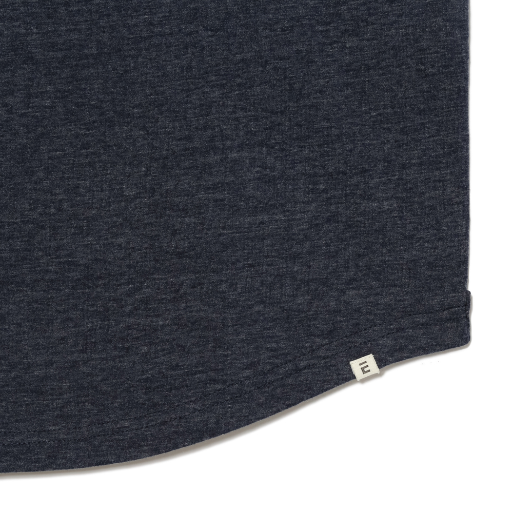 S/S EMBLEM ROLLUP TEE