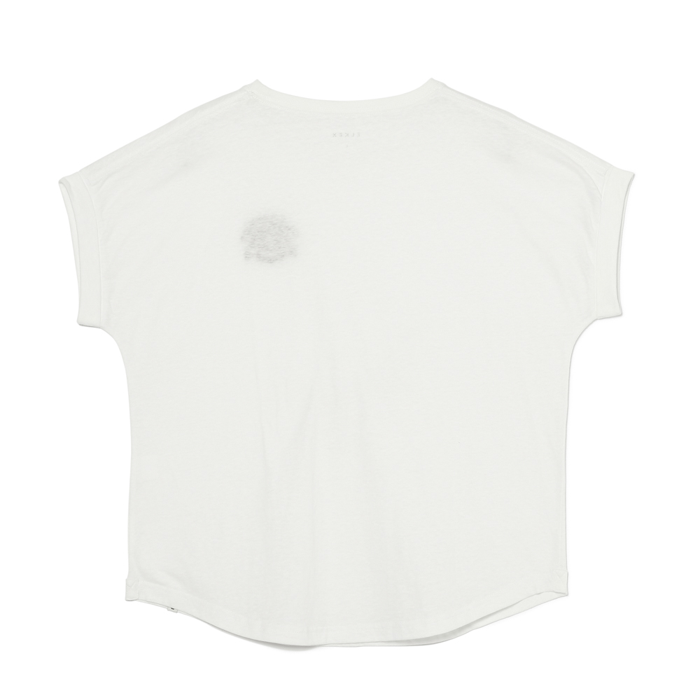 S/S EMBLEM ROLLUP TEE