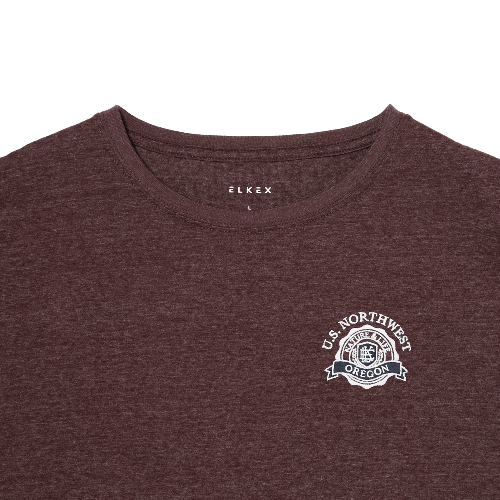 S/S EMBLEM ROLLUP TEE