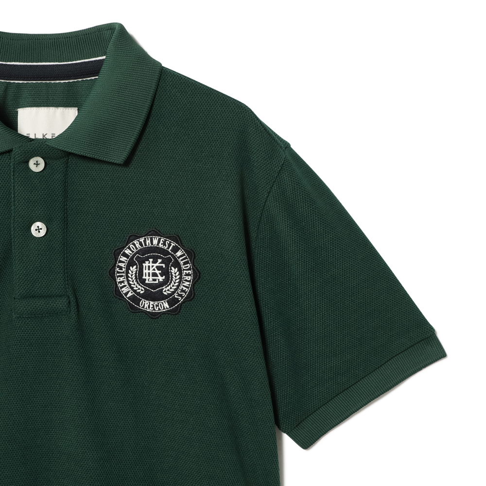 S/S PIQUE POLO EMB