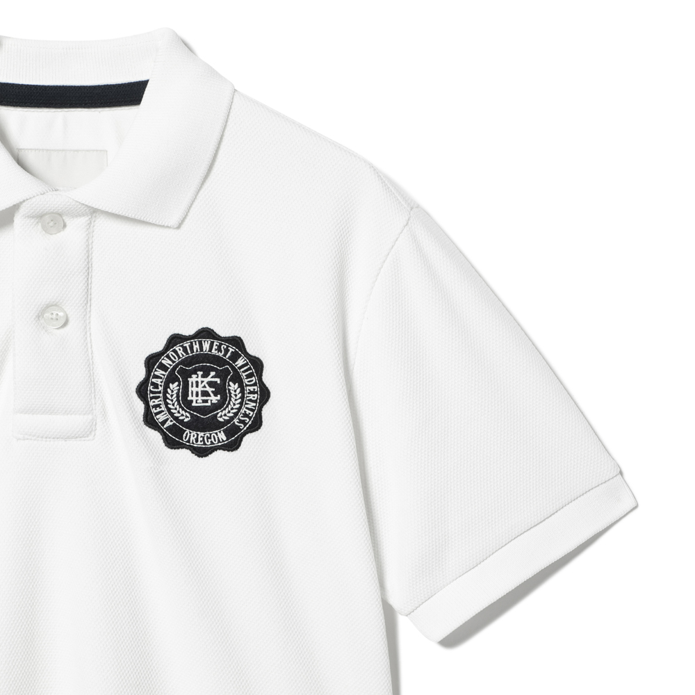 S/S PIQUE POLO EMB