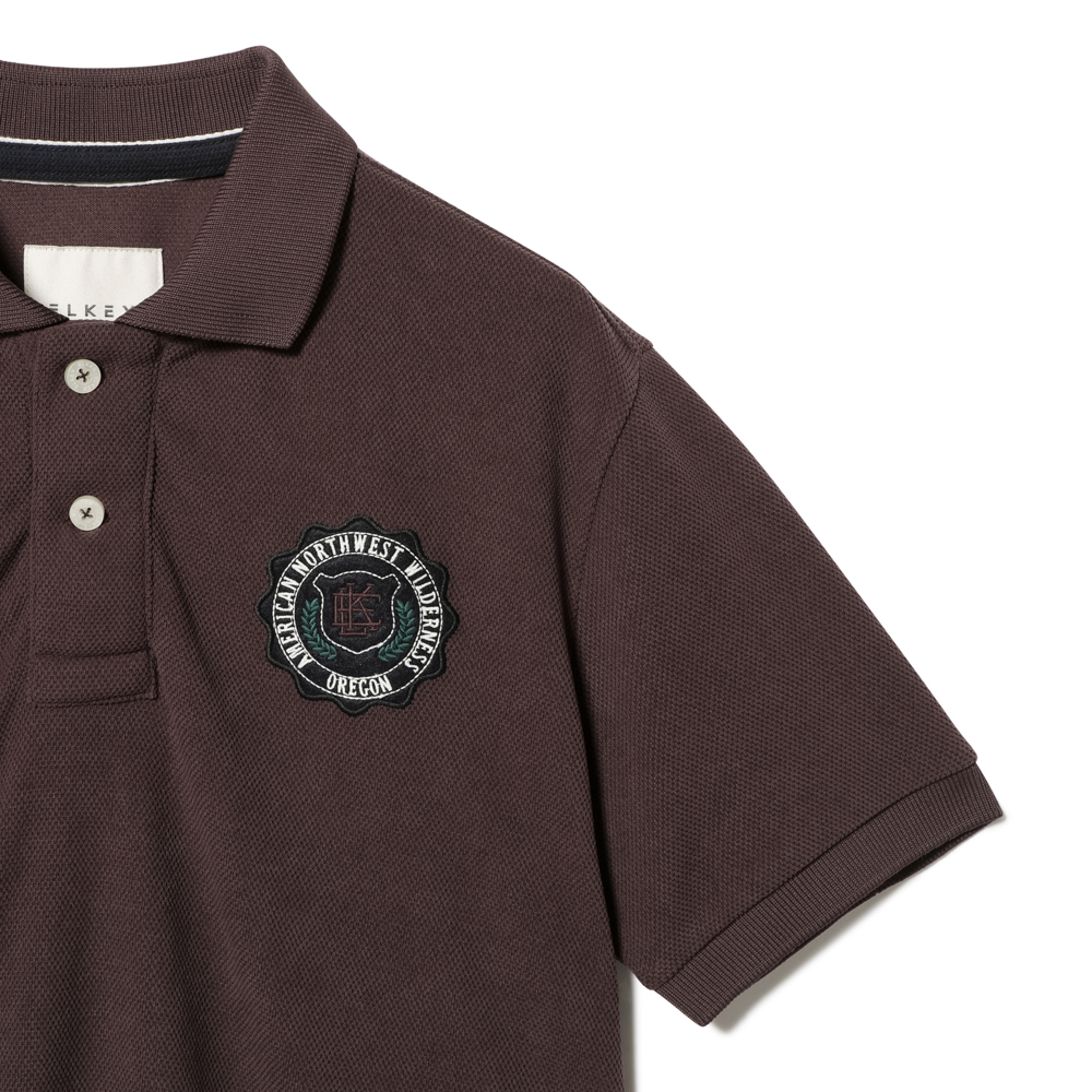 S/S PIQUE POLO EMB