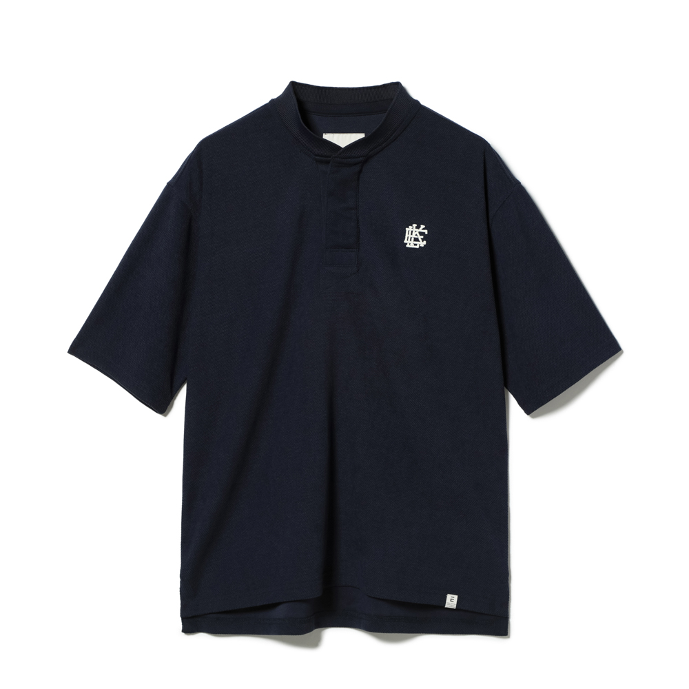 S/S PIQUE STAND LAG