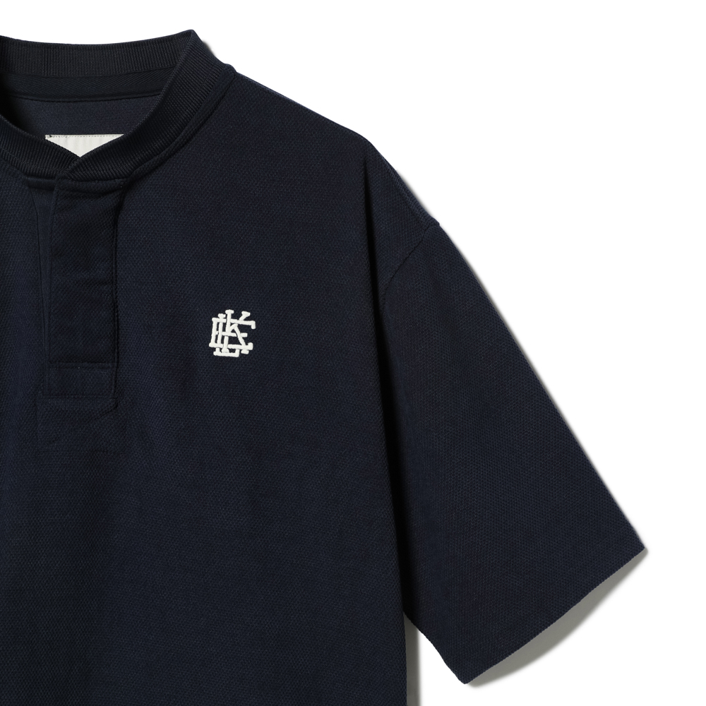 S/S PIQUE STAND LAG