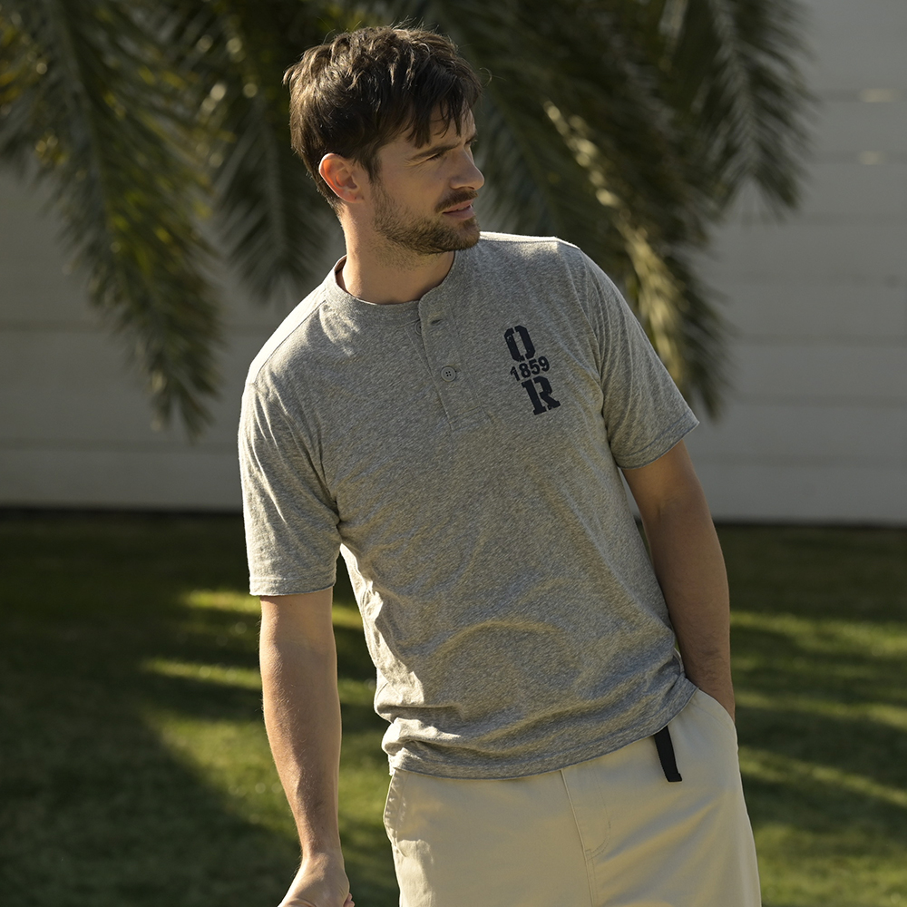 S/S HENLEY O1859R