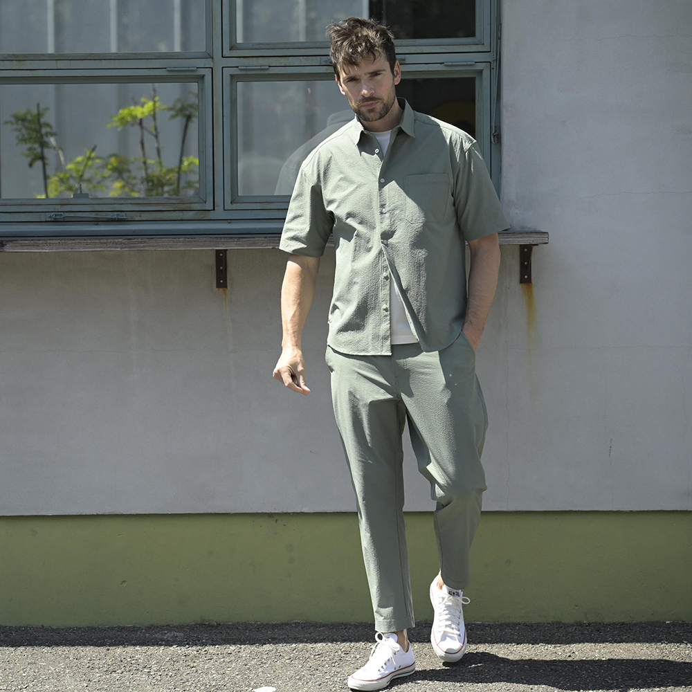 SUKKER CAPRI PANTS