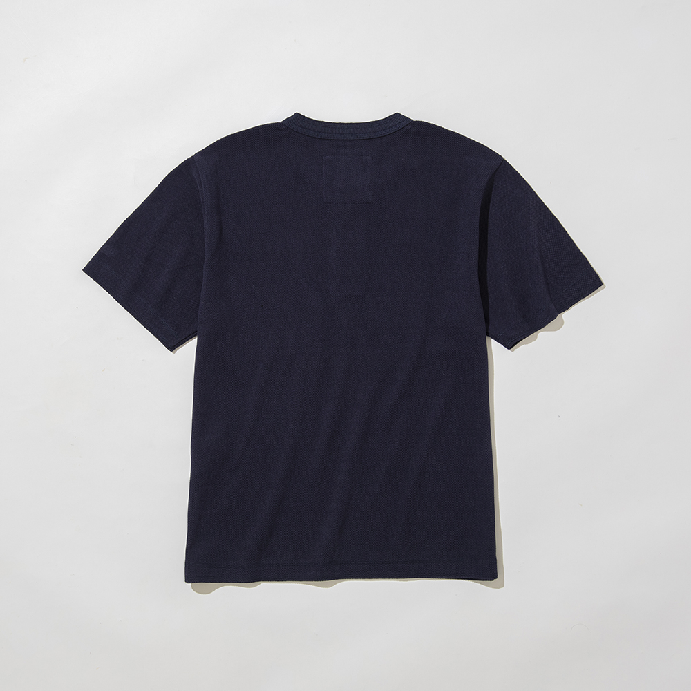 S/S PIQUE HENLEY TEE