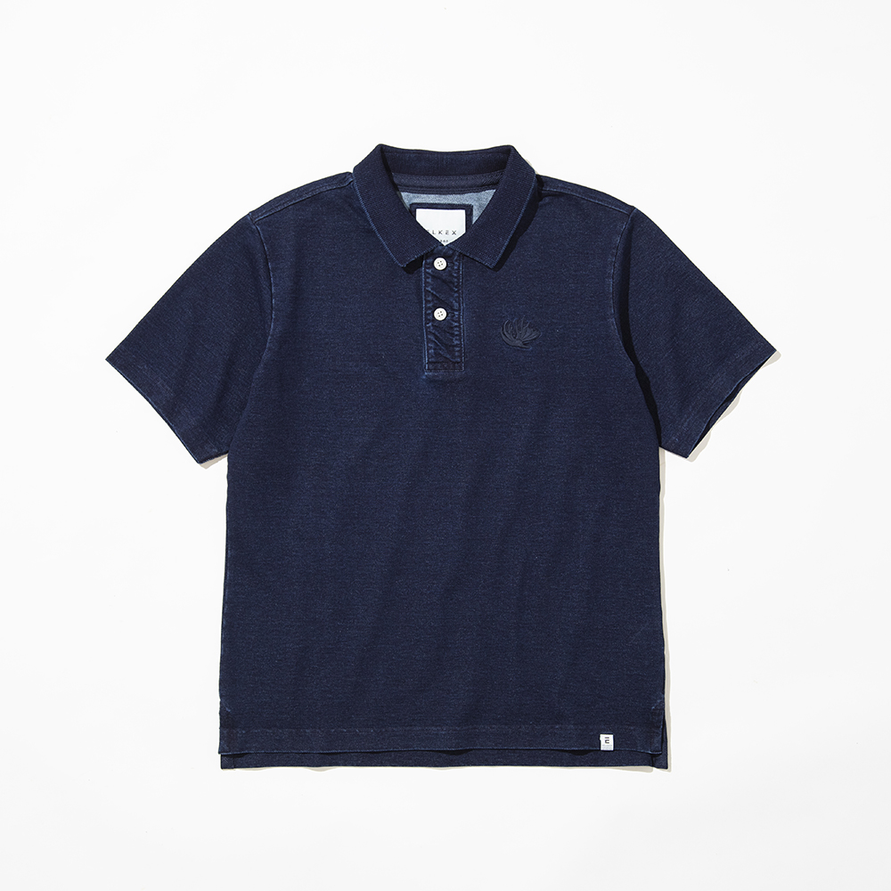 S/S INDIGO POLO
