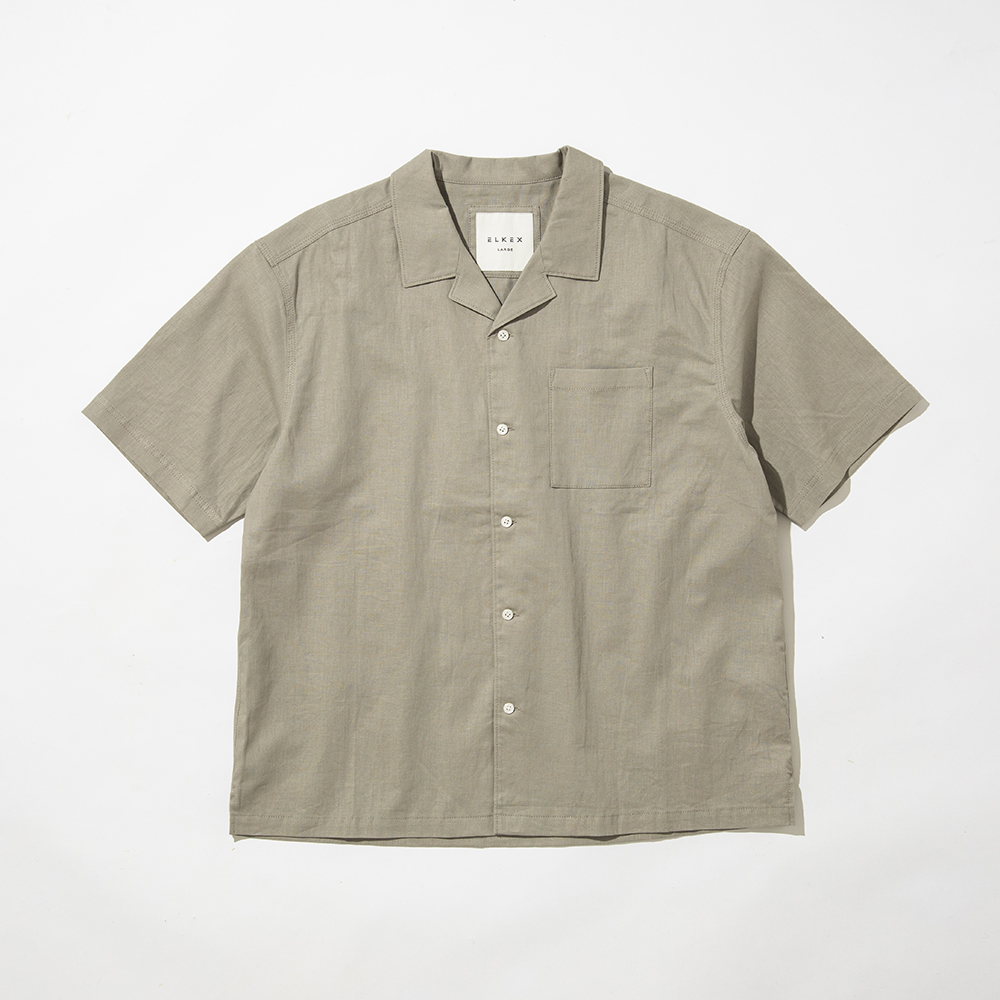 S/S C/LINEN SHIRS