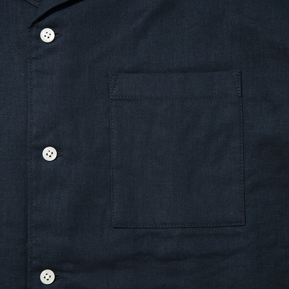 S/S C/LINEN SHIRS