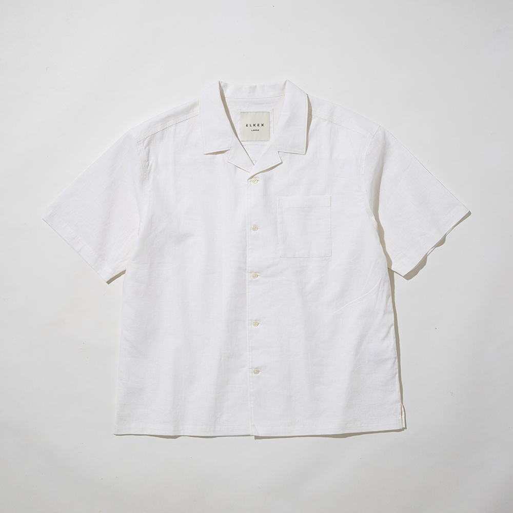 S/S C/LINEN SHIRS