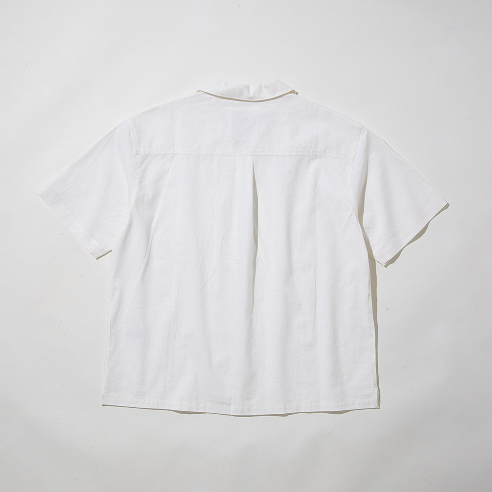 S/S C/LINEN SHIRS